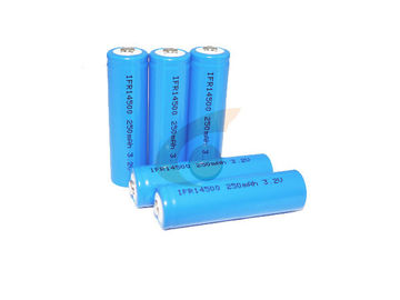 Batterie AA 14500 250mah 3.2V Lifepo4 für Solor-Licht und Rasen-Lampe