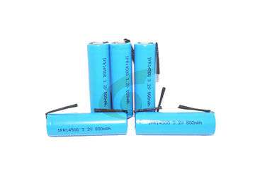 Wieder aufladbare Batterie 800mah 3.2v Lifepo4 mit Vorsprüngen für geführtes Licht
