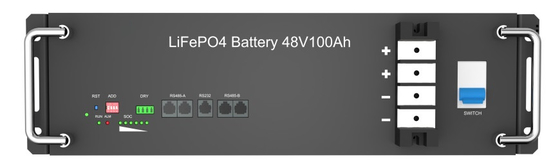 Zyklus-Batterie-Satz eingebautes Smart BMS Backup LiFePO4 51.2V 100Ah 5kWh tiefer