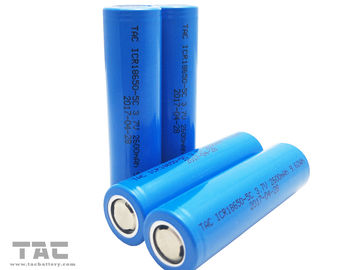 Lithium-Ionenzylinderförmige Batterie der hohen Leistung ICR18650 3.7V 2600mAh 9.62Wh