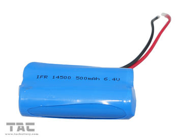 Batterie-Satz 14500 500mAh 6.4V LiFePO4 für dekorative Beleuchtung