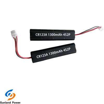 Defibrillator Limno2 Batteriepaket CR123A 4S2P 12V 2600MAH