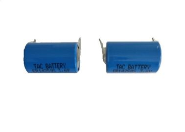 Lithium-Batterie 1/2AA Li-Soci2 800mAh ER14250 3.6V für Batterie der hohen Temperatur