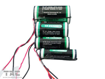 Wasserdichte Batterie 3.6V ER18505 des Lithium-LiSOCl2 100 MA