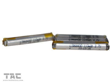 3.7V-E-Cig LIR68500/LIR68430 große Batterie für Ausrüstung 110mAh ROHS des Ego-Ce4 genehmigte