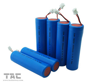 Lithium-Ionenzylinderförmige Batterie 3.7V ICR18650 2300mAh mit BMS für Tonausrüstung