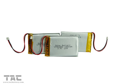 Polymer-Lithium-Ionen-Batterie Lipo LP063465 3.7V 1300mAh für PDA