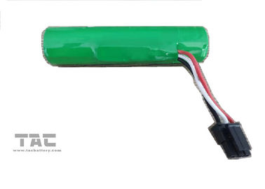 PVC-Lithium-Ionenzylinderförmige Batterie 2600mah 3.7v für Positions-Anschluss-Vorrat