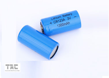 Batterie 1500 Milliamperestunde CR123A-Primärlithium-LiMnO2 mit Hochenergie-Dichte