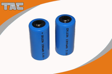 Batterie der Hochenergie-Dichte-3.0V CR123A 1300mAh Li-MnO2 mit langer Betriebszeit