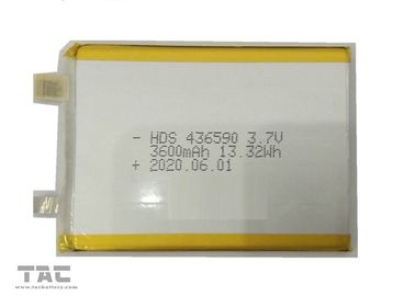 3.7v Batterie des Li-Ion3600mah 436590 für Alarmeinrichtungen