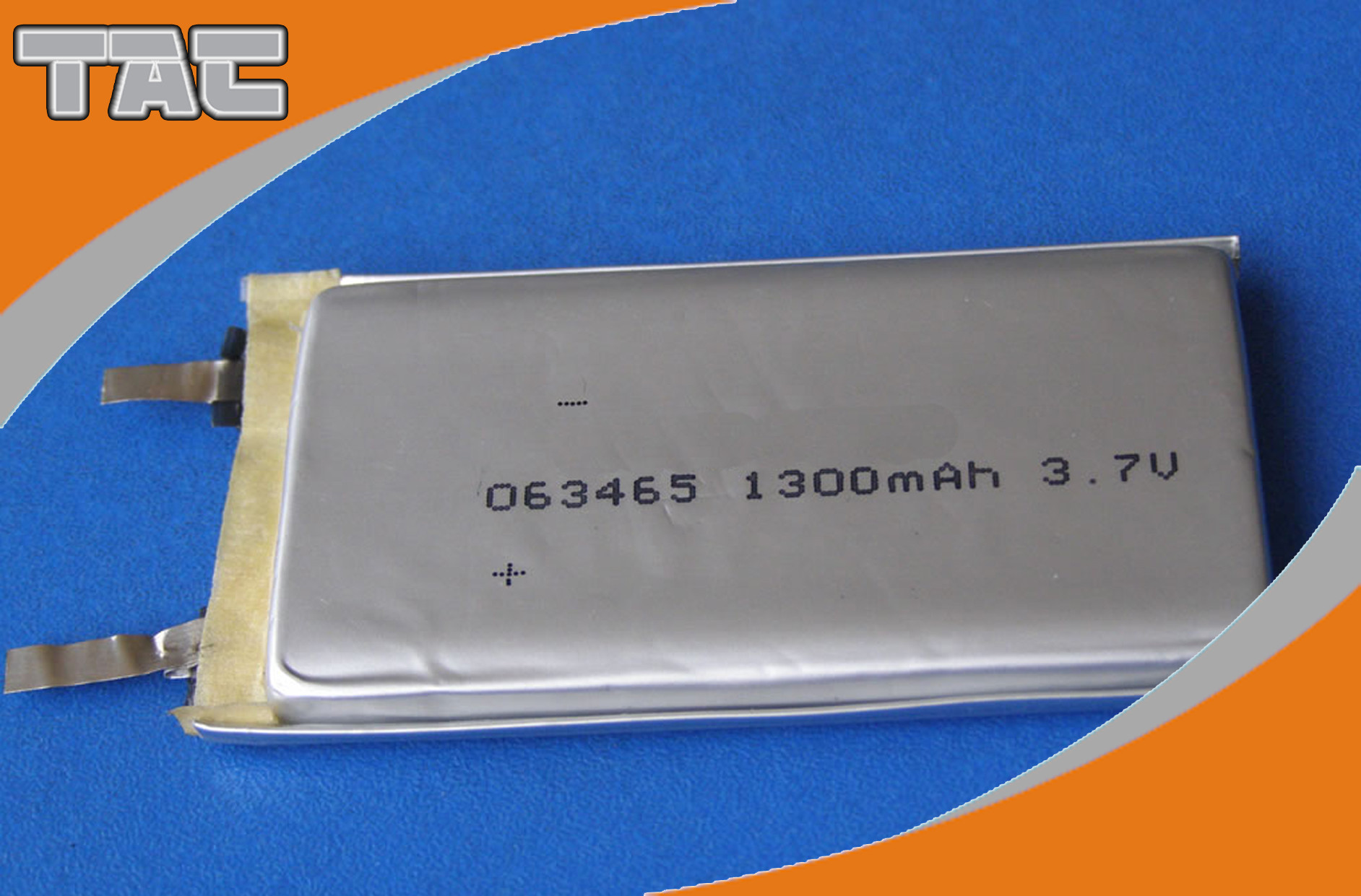 GSP063465 3.7V 1300mAh Polymer LithiumIonenAkkuZellen mit hoher Kapazität GSP063465 3.7V 1300mAh Polymer LithiumIonenAkkuZellen mit hoher Kapazität