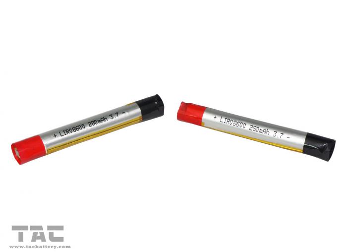 Mini zylinderförmige Polymerbatterie LIR08600 für Samsungs-bluetooth Stift