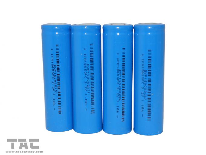 Batterie der wieder aufladbaren Lithium-Batterie-18650 3.2V LiFePO4 für Energiebatteriesatz