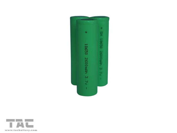 Lithium Ion Cylindrical Batteries der hohen Kapazitäts-3.7v 18650 2600mAh