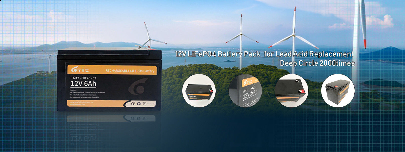 3.2V LiFePO4 Batterie