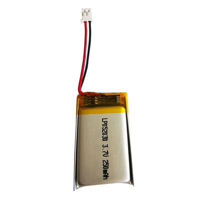 Polymer-Lithium Lipo-Batterie LP052030 3.7V 250mAh wieder aufladbar für Bluetooth