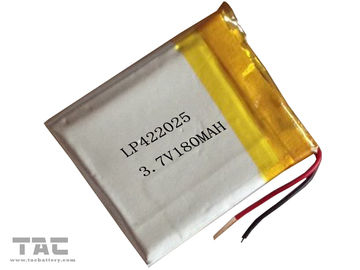 Klimapolymer-Lithium-Ionen-Batterien 3.7V 180MAH GSP422025