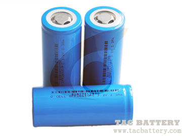 18650 wieder aufladbare Batterie Lithium-Ion Phosphates 3.2V LiFePO4 für Solarenergie-Wand