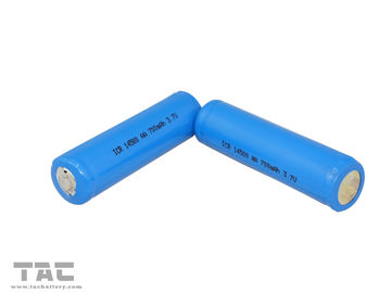 Lithium-Ionzylinderförmige Batterie 3.7V ICR14500 von 600mAh mit PWB