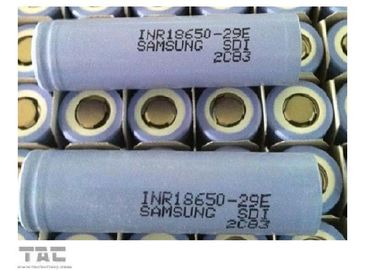 Vorlage Samsungs-Lithium-Ionenzylinderförmige Batterie INR 18650 29E 100% für Laptop