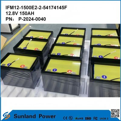 12V LiFePO4 Batteriepack Dauerlaufzeit 3-5 Jahre mit ABS-Kunststoffgehäuse und Nennspannung 12,8V