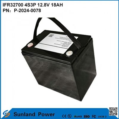 IFR32700 4S3P 12.8V 18Ah Für Solarflutlicht Hochhell LEDS Garten Solarleuchten Lebensdauerpo4 Batterie
