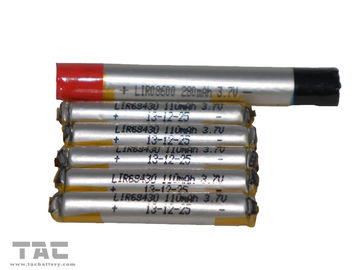 3.7V-E-Cig LIR68500/LIR68430 große Batterie für Ausrüstung 110mAh ROHS des Ego-Ce4 genehmigte