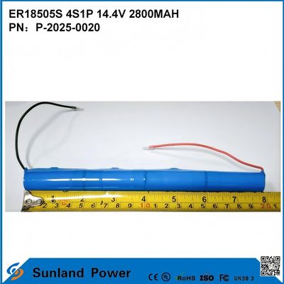 ER18505S 4S1P 14.4V 2800MAH hochtemperaturbeständige, hohe Kapazität Batterie