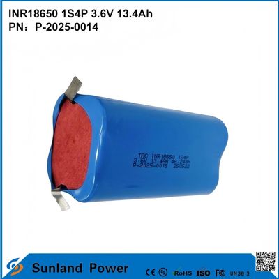 INR18650 1S4P3.6V 13.4Ah Die perfekte Kombination aus hoher Kapazität und hoher Spannung