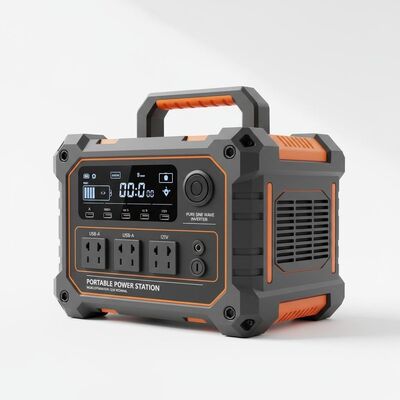 Tragbares Energiespeichersystem mit NCM-Lithium-Ionen-Batterie 12,8 V Nennspannung und reinem Sinuswellenumrichter