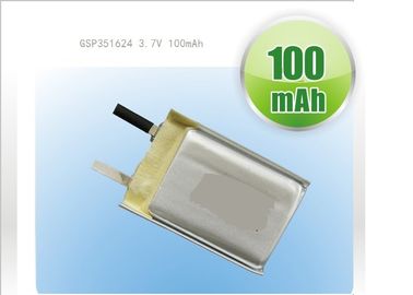 Polymer-Lithium-Ionen-Batterien der hohen Kapazitäts-LP052030 3.7V 260mAh für Sprecher