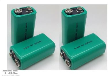 Batterien 9V 250mAh hohe Kapazitäts-Ni MH/Nickel-Metallhydrid-Akkus
