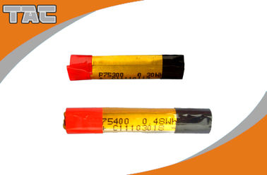 3.7V 120mAh Polymer Lithium-Ionen-Batterien Abmessungen 7,5 * 40,5 mm für elektrische Zigaretten
