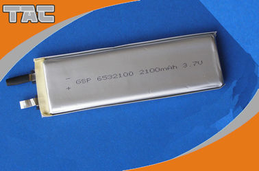GSP6532100 3,7V 2100mAh Lithium-Ionen-Polymer-Batterien Zellen
