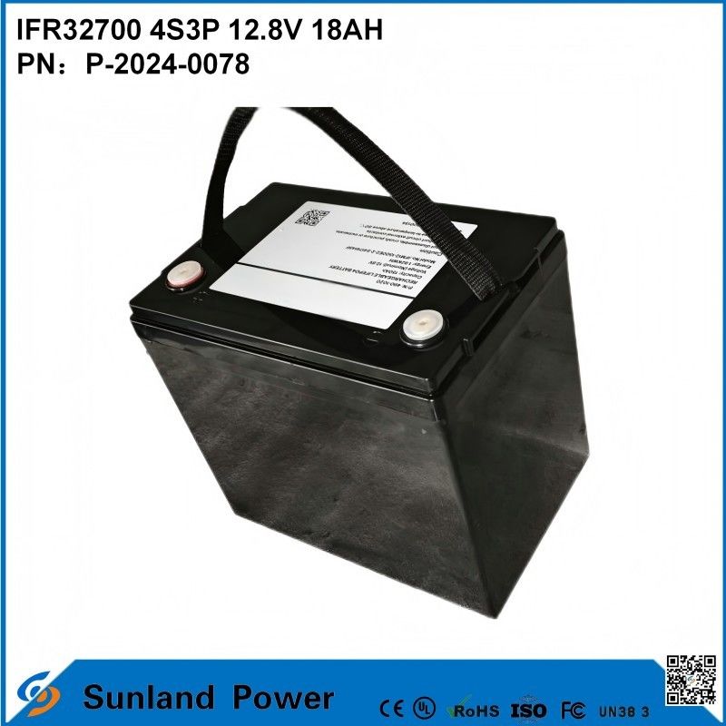 IFR32700 4S3P 12.8V 18Ah Für Solarflutlicht Hochhell LEDS Garten Solarleuchten Lebensdauerpo4 Batterie
