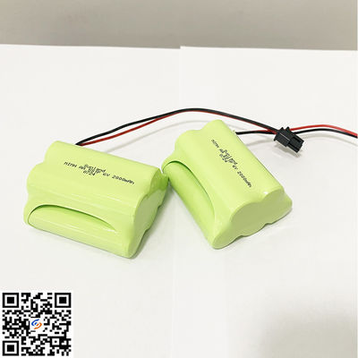 2000mAh Wiederaufladbare NiMH AA-Batterien mit 500 Zyklen