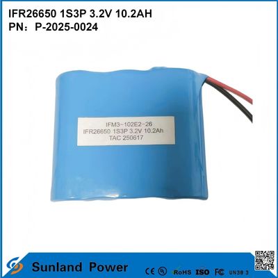 Eine große Menge an IFR26650 1S3P 3,2V 10,2Ah Batterien, verfügbar für OEM-Energiespeichersysteme, Elektrowerkzeuge und Notstromversorgung