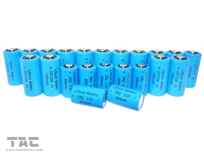 Hochenergie-Dichte 3.0V CR123A 1300mAh Li-Mangan-Batterie/Primärlithium-batterie