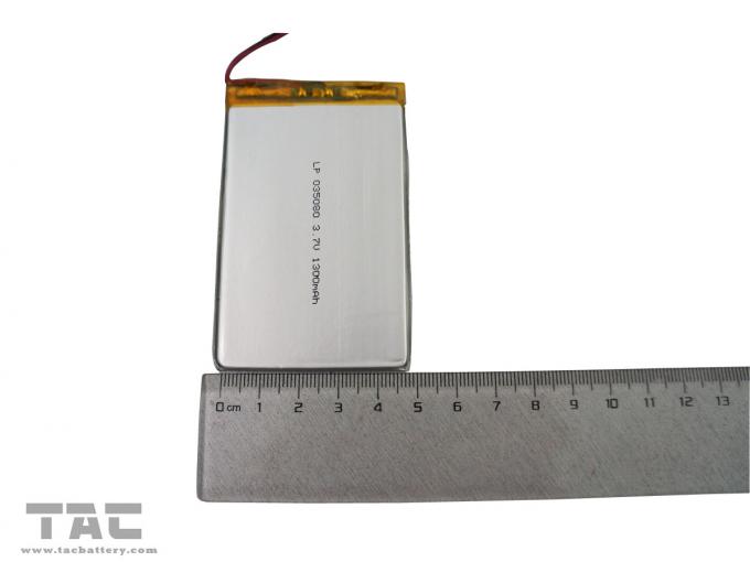 Polymer-Lithium Ion Battery GSP035080 3.7V 1300mAh für Handy, Notizbuch PC