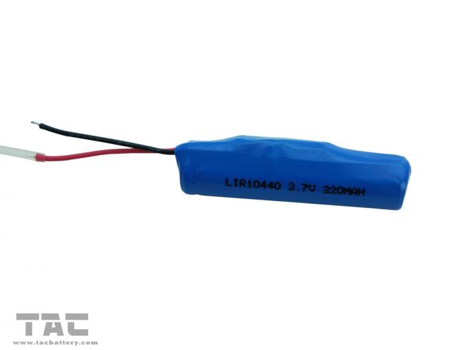 Wieder aufladbares Lithium-Ionzylinderförmige Batterie 3.7V 10440/AAA mit Schutzschaltung