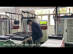 Batterie-Satz 48V 42AH IFR32700 16S7P LiFePO4 für Roboter