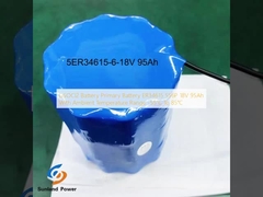 LiSOCl2-Batterie Primärbatterie ER34615 5S6P 18V 95Ah mit Umgebungstemperaturbereich von -55°C bis 85°C