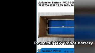 IFM Pro 25,6 V 30 Ah Batterie für FTS-Roboter